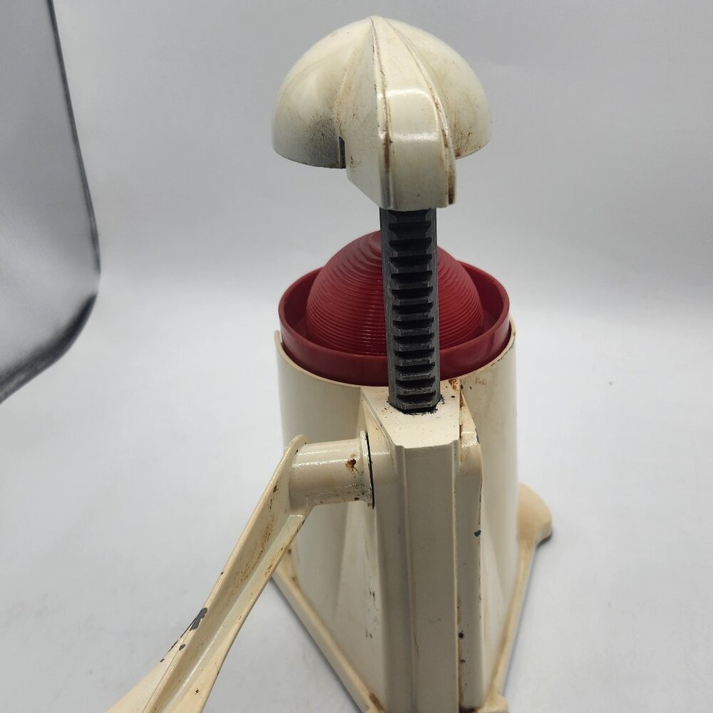 Antique Juicerette Metal Citrus Juicer Hand Press Crank Manual - Picture 5 of 6